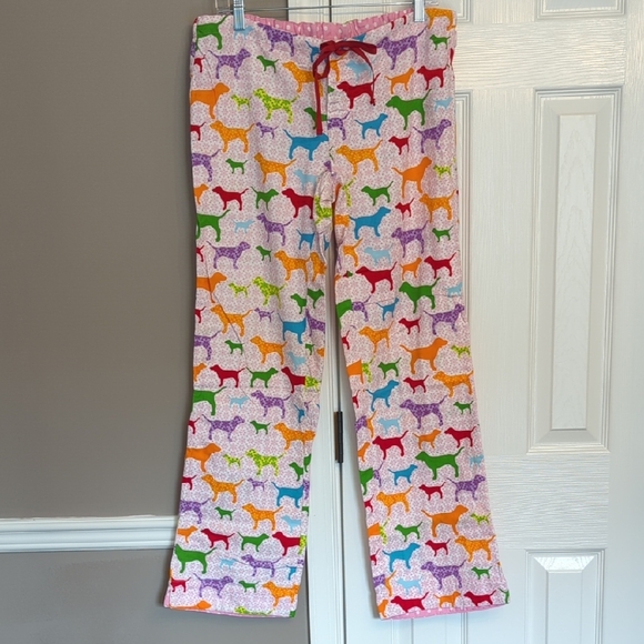 Rare Y2K Victoria's Secret PINK Dog Print Women's Pajama Bottoms NWT! - Picture 4 of 7
